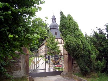 Bild von der Kirche in Wersdorf