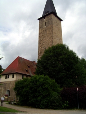 Bild von der Wasserburg Niederroßla